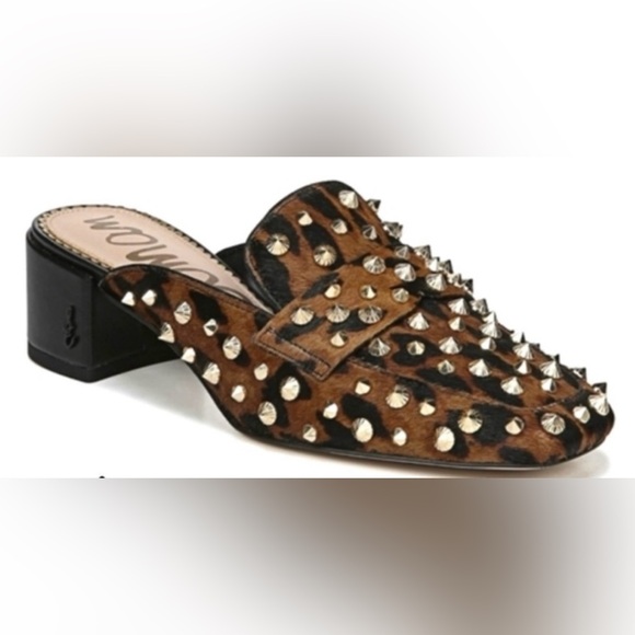Sam Edelman Augusta Studded Mules - Picture 1 of 14